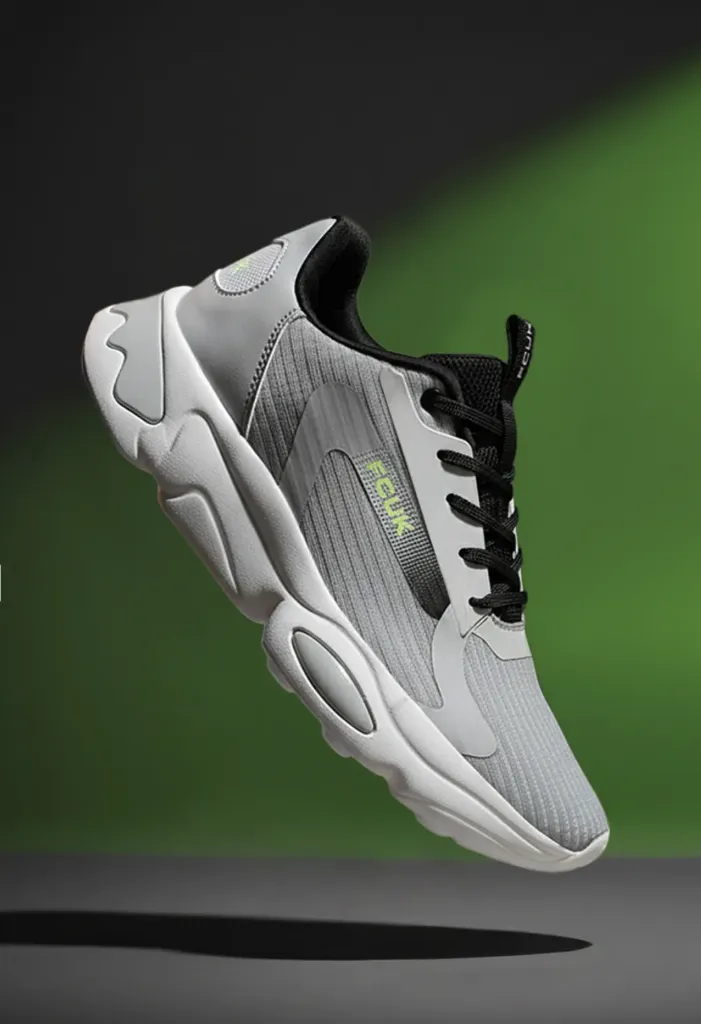 FCUK Men Woven Design Walking Shoes